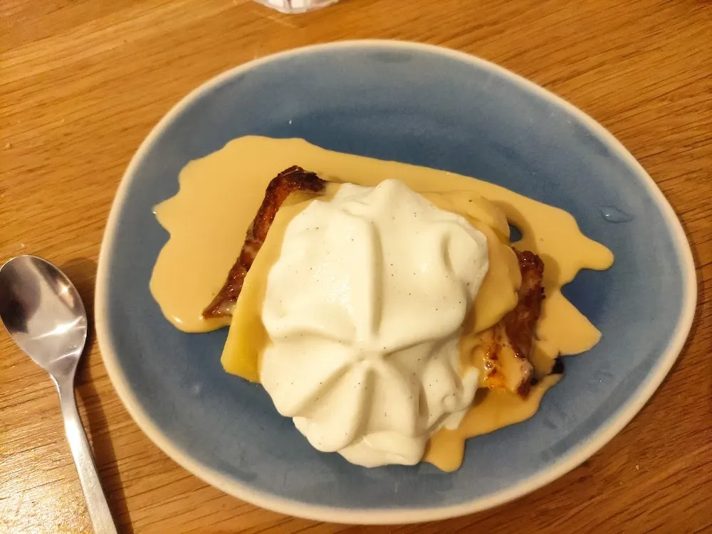 Brioche Perdue Chantilly Et Chocolat Dulcey